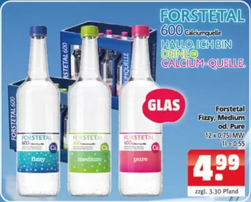 Forstetal Fizzy, Medium od. Pure