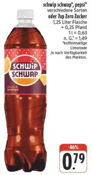 Pepsi -  oder 7up Zero Zucker