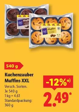 Kuchenzauber Muffins XXL