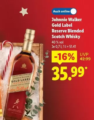 Johnnie Walker - Gold Label Reserve Blended Scotch Whisky