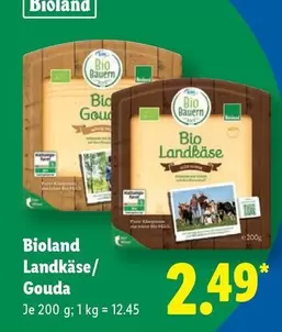 Bio - Landkäse/ Gouda