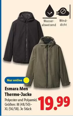 Men Thermo-Jacke