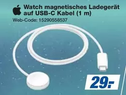Watch magnetisches Ladegerät auf USB-C Kabel