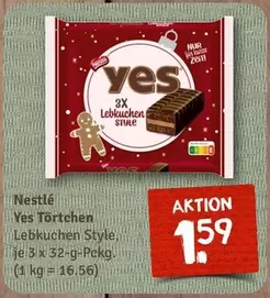 Nestlé - Yes Törtchen Lebkuchen Style