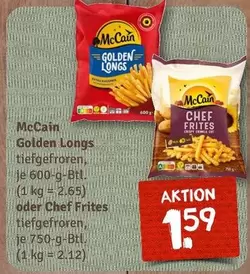 McCain - Golden Longs oder Chef Frites