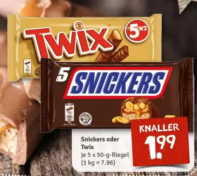 Twix - Snickers oder