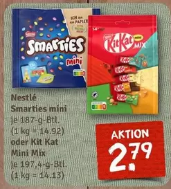 Nestlé - Smarties mini oder Kit Kat Mini Mix
