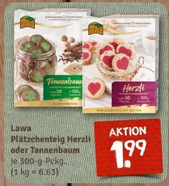 Plätzchenteig Herzli oder Tannenbaum