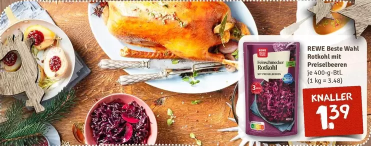 Wahl - Rotkohl mit Preiselbeeren