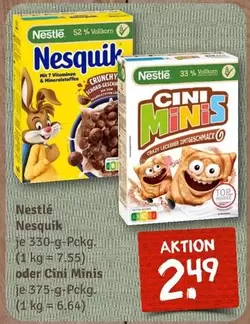 Nestlé - Nesquik oder Cini Minis