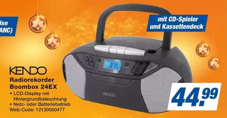 Radiorekorder Boombox 24EX