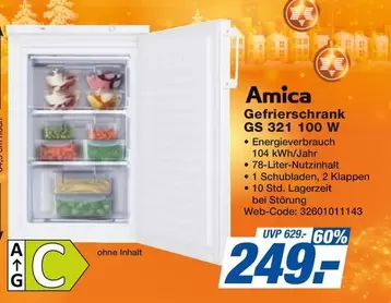 Gefrierschrank GS 321 100 W