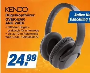 Bügelkopfhörer OVER-EAR ANC 24EX