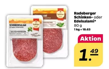 Schinken- oder Edelsalami