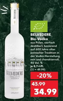 Belvedere - Bio-Vodka