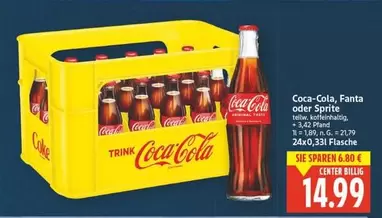 Coca Cola - Fanta oder Sprite