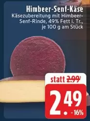 Himbeer-Senf-Käse