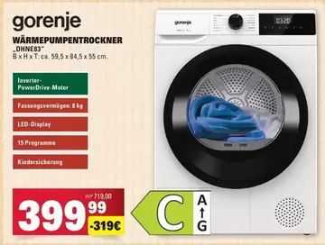 WÄRMEPUMPENTROCKNER DHNESS