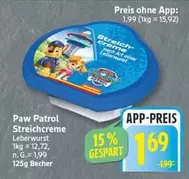 Paw Patrol - Streichcreme Leberwurst