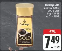 Gold - löslicher Kaffee