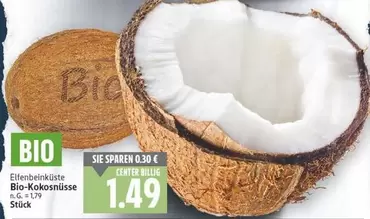 Bio - -Kokosnüsse