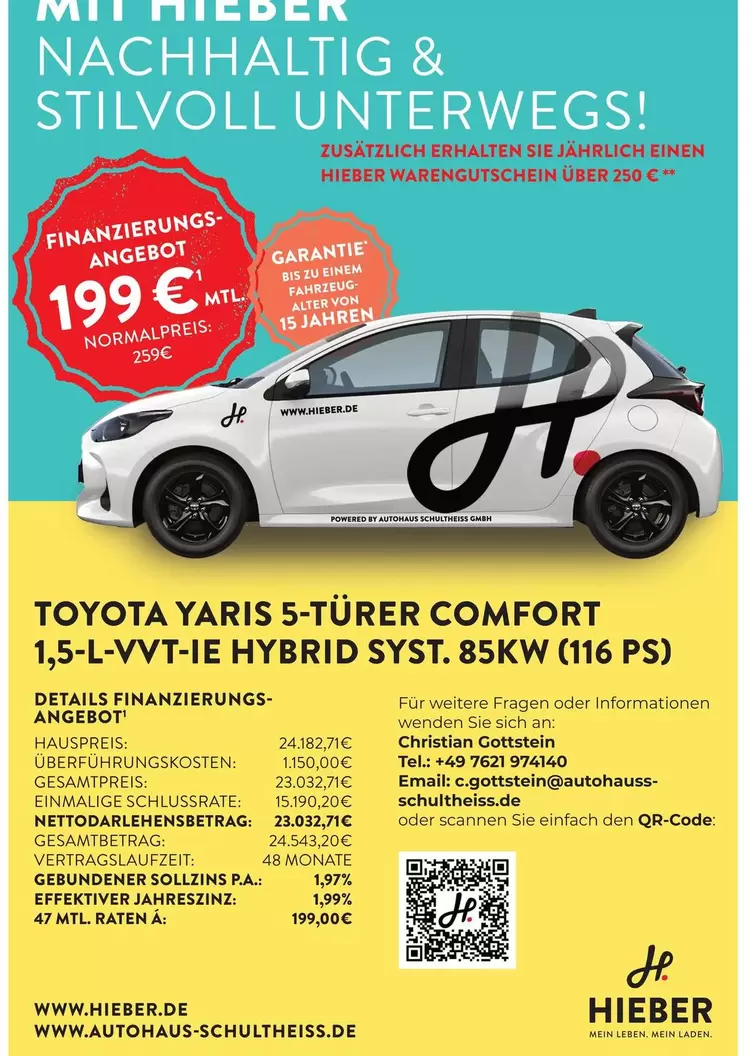 Comfort - YARIS 5-TÜRER COMFORT