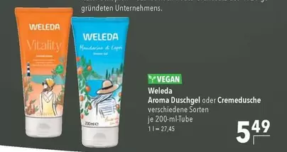 Capri - Aroma Duschgel oder Cremedusche