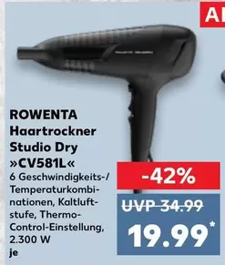 Rowenta - Haartrockner Studio Dry >>CV581L<<