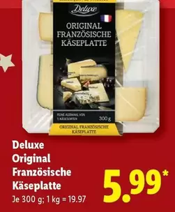 Deluxe - Original Französische Käseplatte