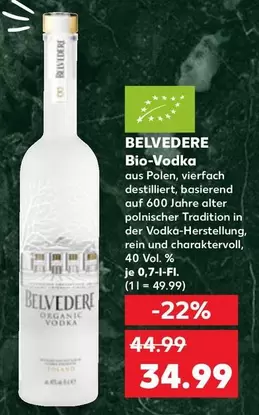 Belvedere - Bio-Vodka