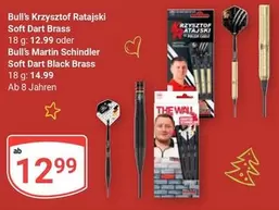 Dart - Krzysztof Ratajski Soft  Brass oder Martin Schindler Soft  Black Brass