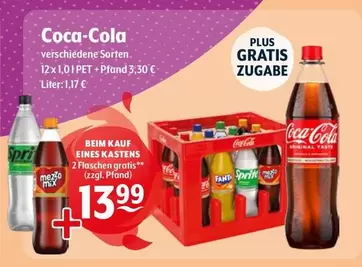 Coca Cola - Verschiedene Sorten