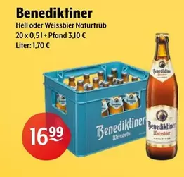 Benediktiner - Hell Oder Weissbier Naturtrüb