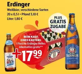 Erdinger - Weißbier, Verschiedene Sorten