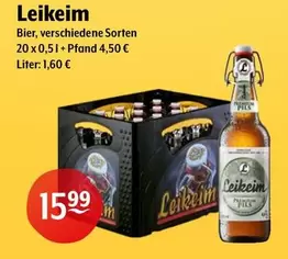 Leikeim - Bier, Verschiedene Sorten
