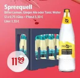 Spreequell - Bitter Lemon, Ginger Ale Oder Tonic Water