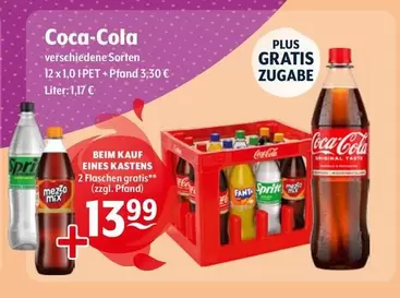 Coca Cola - Verschiedene Sorten