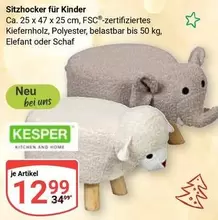 Kinder - Sitzhocker für