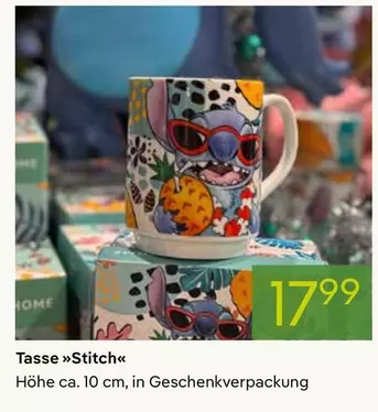 Tasse »Stitch«
