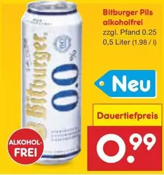 Bitburger - Pils alkoholfrei