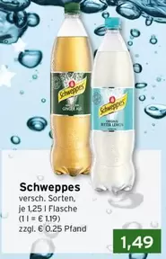 Schweppes - versch. Sorten