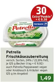 Frischkäsezubereitung