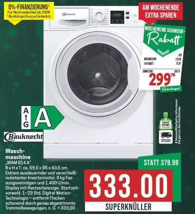 Waschmaschine WAM 814 A