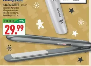 Babyliss - HAARGLÄTTER STE261E