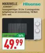 Hisense - MIKROWELLE H20MOWP1
