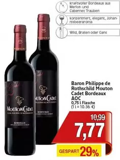 AOC - Mouton Cadet Bordeaux