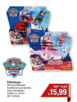 Paw Patrol - Fahrzeuge
