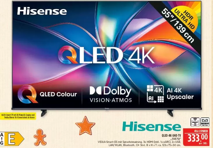 Hisense - QLED 4K TV