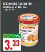 RAGOUT FIN