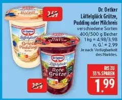 Löffelglück Grütze, Pudding oder Milchreis